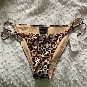 Cheetah print bikini bottoms!
